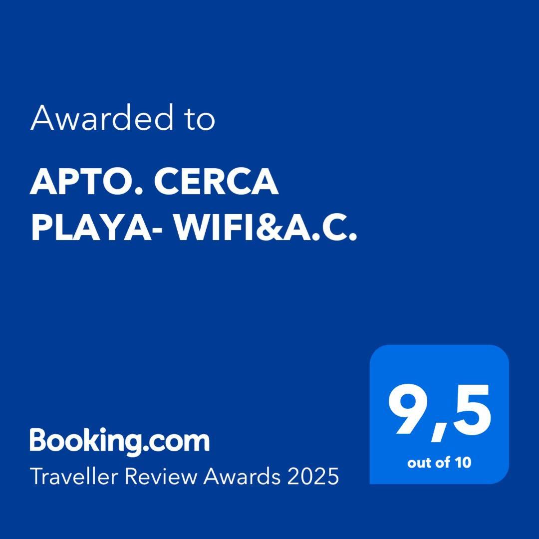 Apto. Cerca Playa- Wifi&a.c. Appartement *